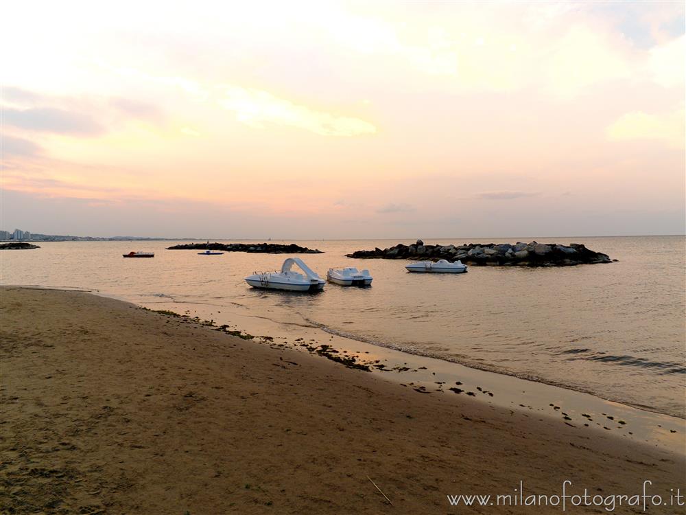 Cattolica (Rimini, Italy) - Melancholy late summer sunset